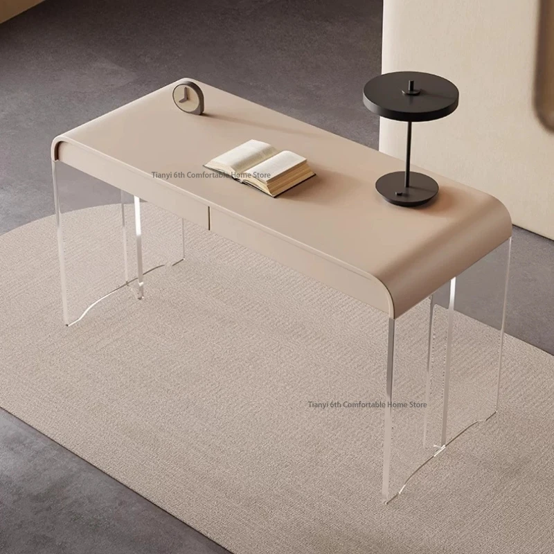 Office Furniture And Desks - Italiaans minimalistisch bureau Scandinavisch creatief acryl