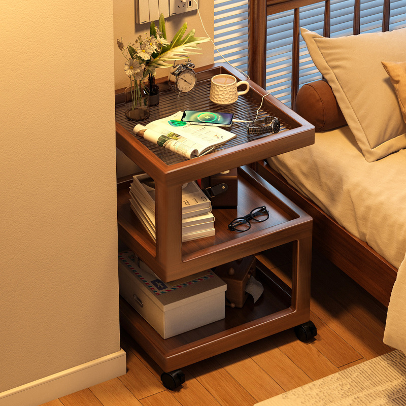 Room Divider Bamboo - Nieuw nachtkastje, huiskamer, zijplanken voor de