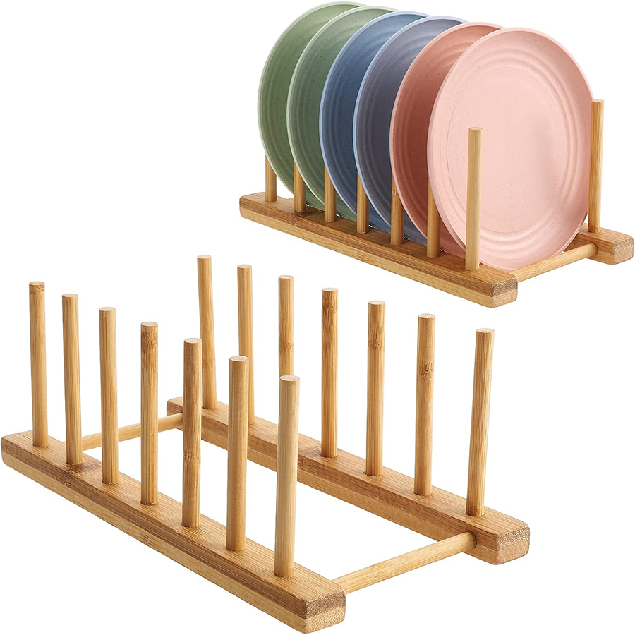 Room Divider Bamboo - 1 pcs/2 pcs Bamboe Afdruiprek, Plaat