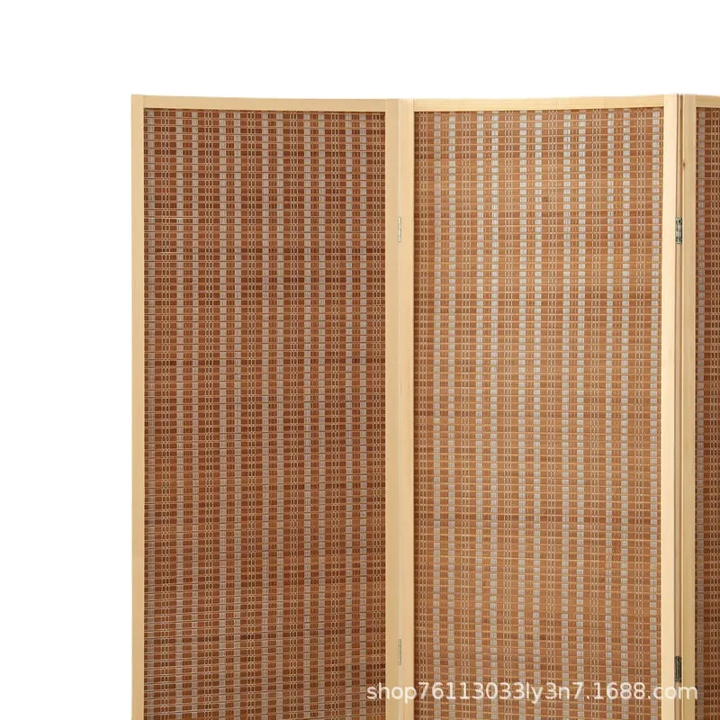 Room Divider Bamboo - Bamboe Vouwscherm Ruimteverdeler Draagbare Privacy Scheidingswand