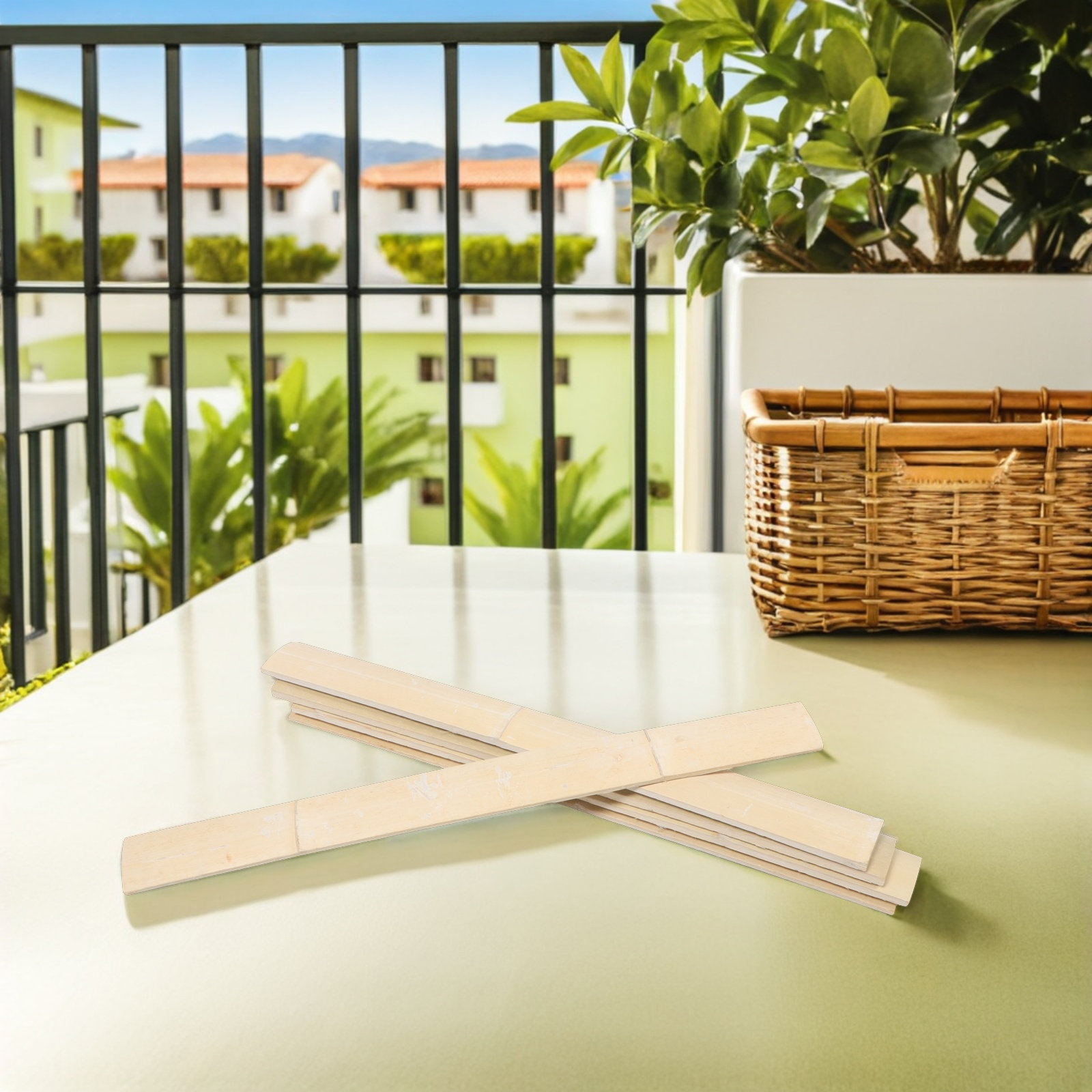 10 stuks bamboe decoratieve wa - Room Divider Bamboo recensie en prijs