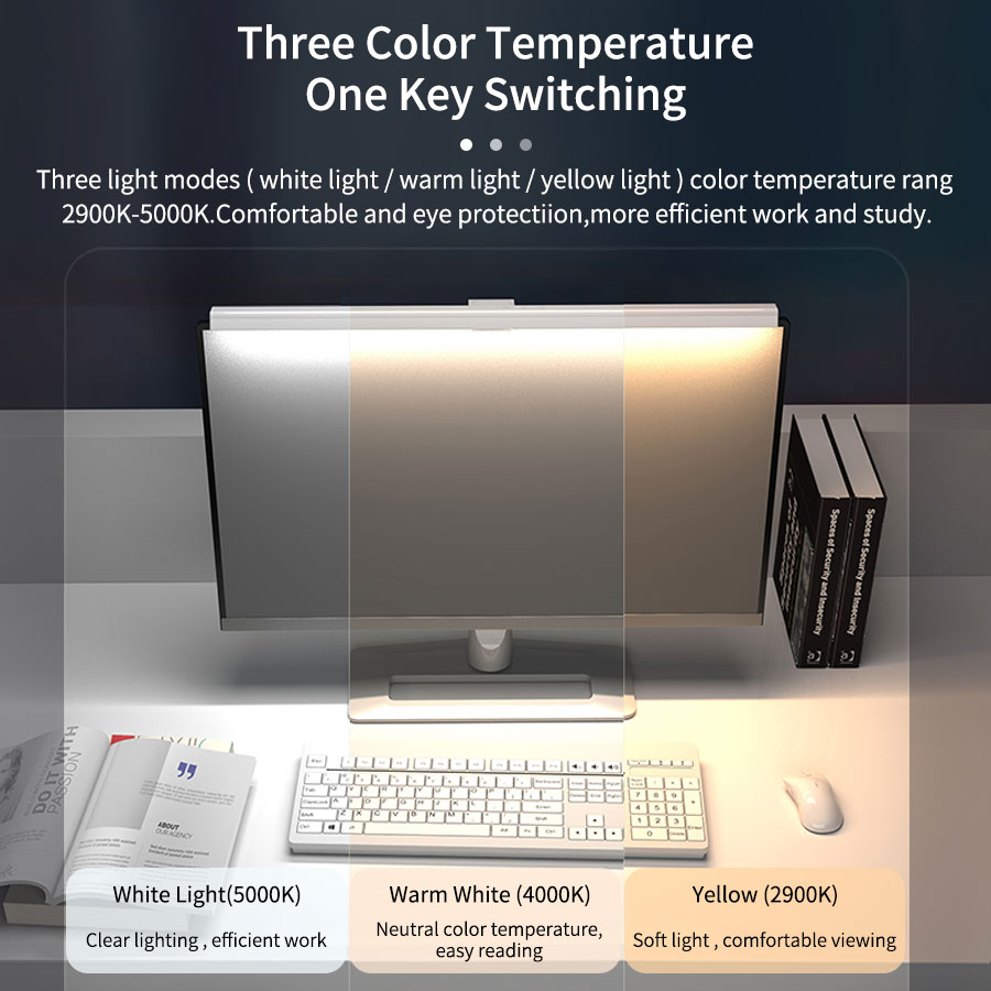 50cm LED Monitor Lichtbalk Sch - Office Furniture Installation recensie en prijs