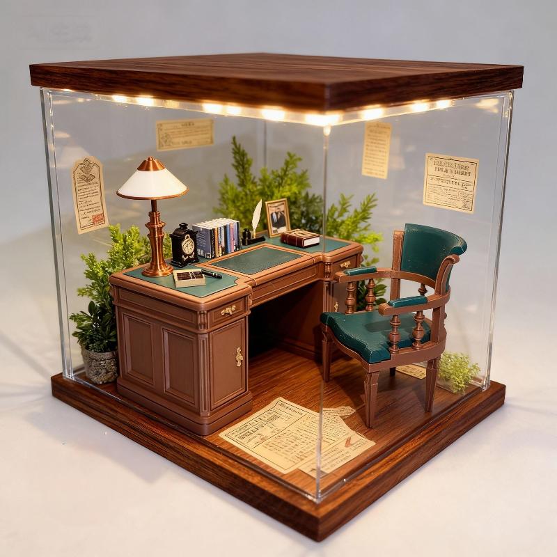 1:12 Schaal Dollhouse Mini Vin - Office Furniture And Desks recensie en prijs