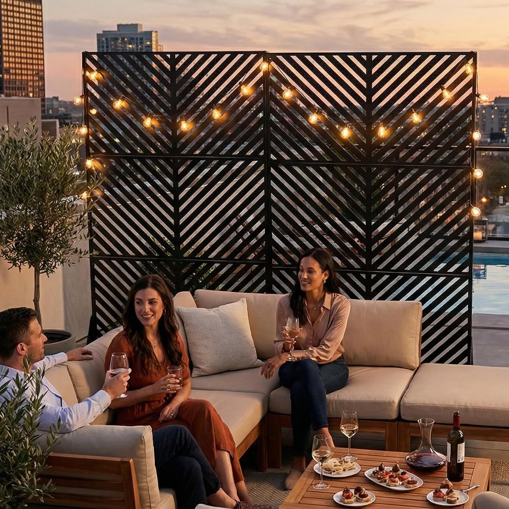 Privacypanelen, 72'' 47'' meta - Room Divider Bamboo recensie en prijs