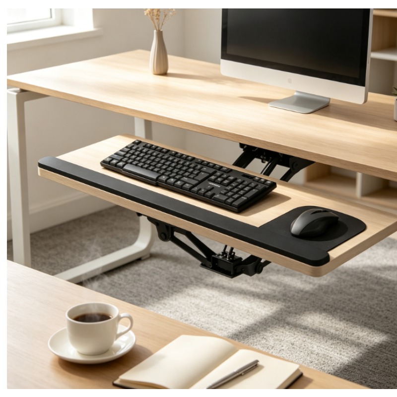 Toetsenbordlade onder bureau,  - Keyboard Drawer Under recensie en prijs