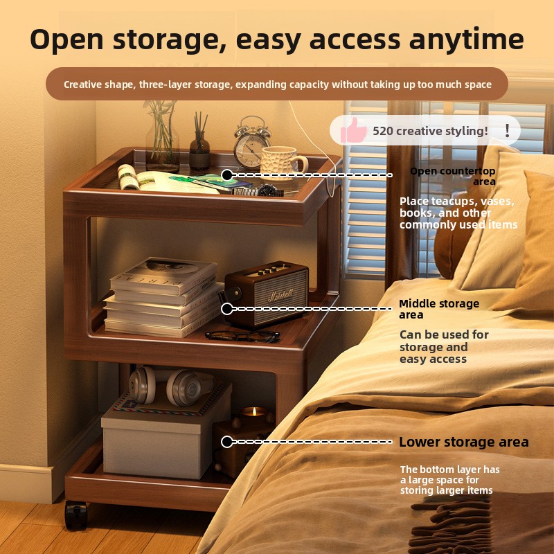 Nieuw nachtkastje, huiskamer,  - Room Divider Bamboo recensie en prijs