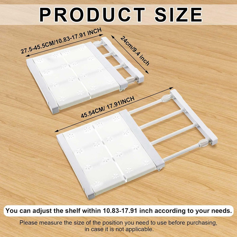4 stuks Closet Tension Shelf R - Locker Storage Metal recensie en prijs