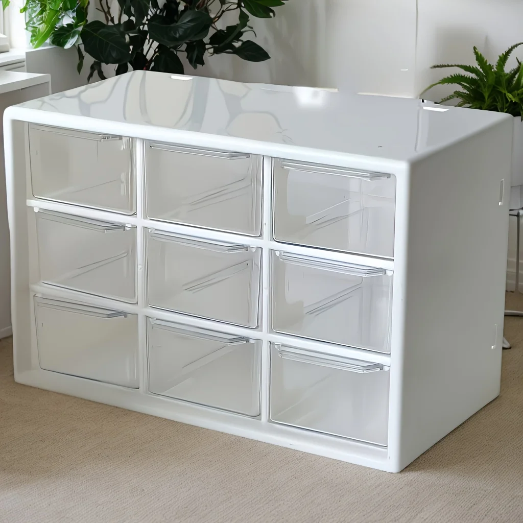 Opbergdoos van kralenmateriaal - Office Furniture Installation recensie en prijs