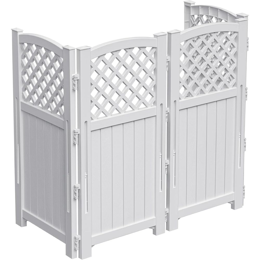 Resin Outdoor Privacy ence, 4  - Room Divider Bamboo recensie en prijs