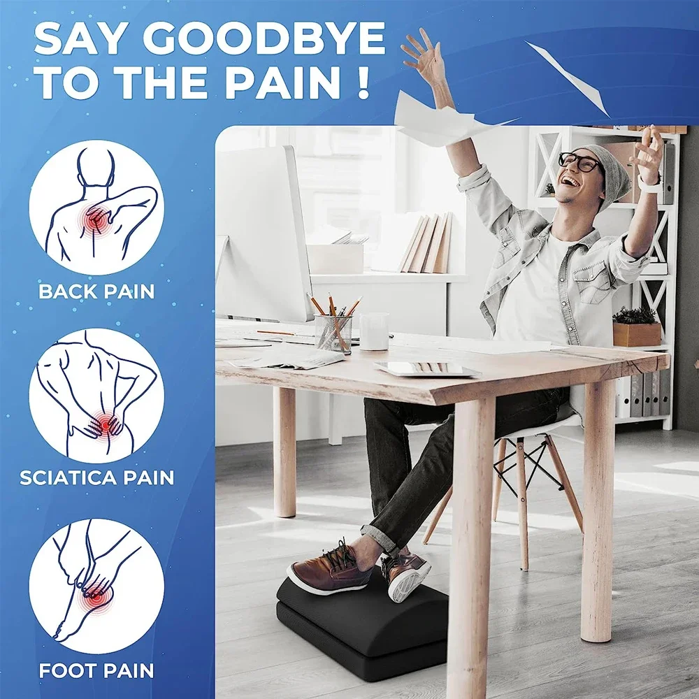 Voetsteun onder het bureau, in - Office Furniture Heaven recensie en prijs