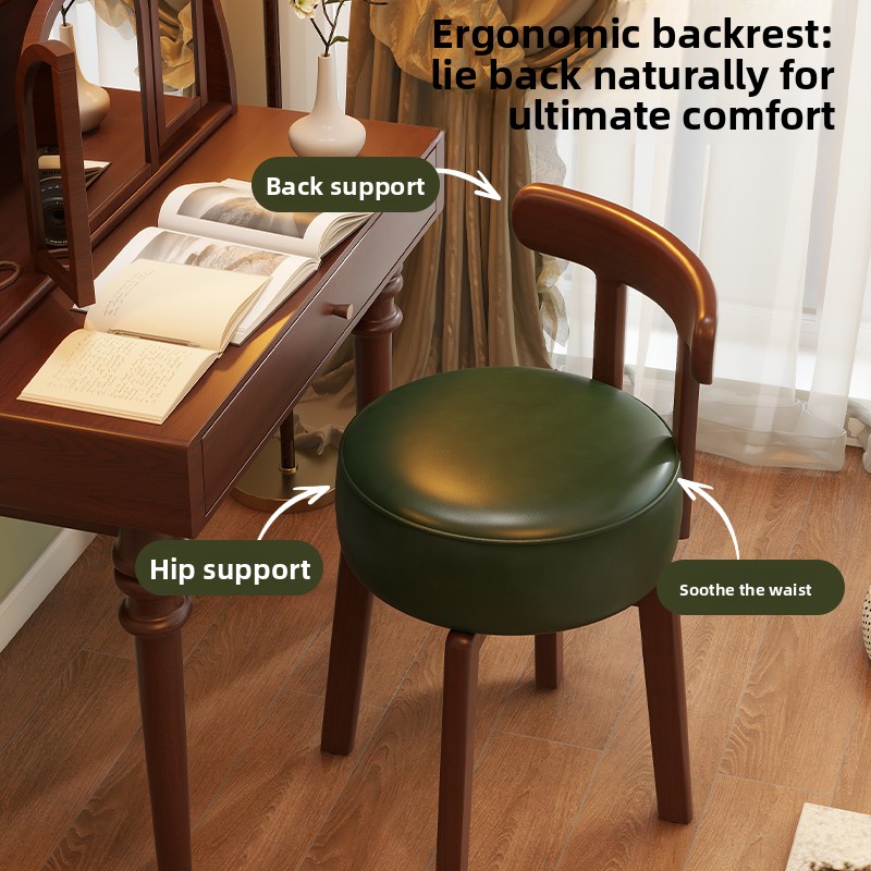 Draaibare kapstoel van massief - Office Furniture And Desks recensie en prijs