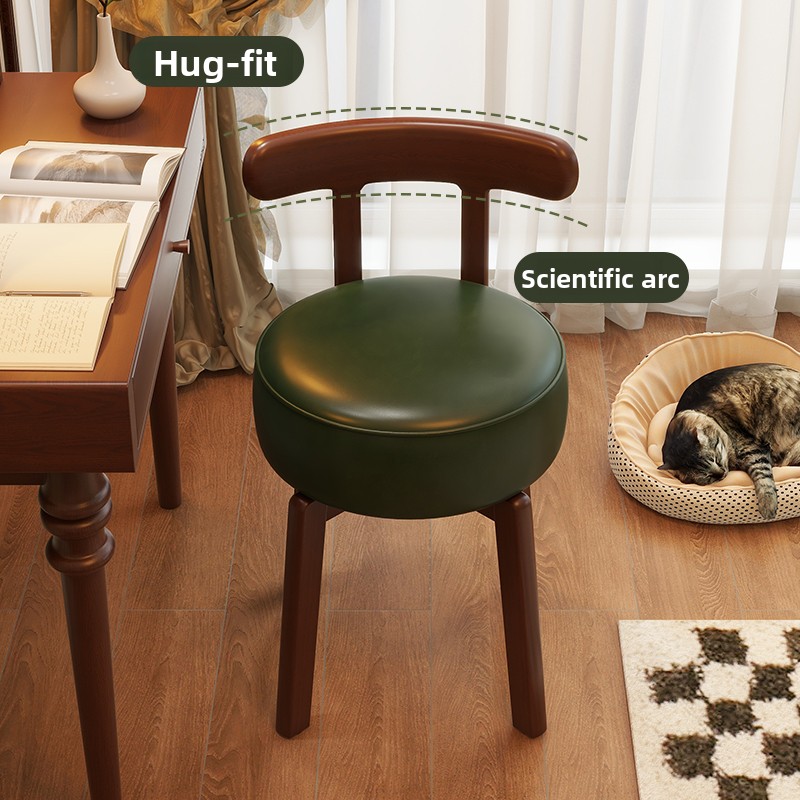 Draaibare kapstoel van massief - Office Furniture And Desks recensie en prijs