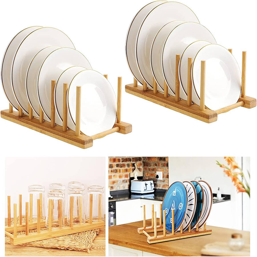 1 pcs/2 pcs Bamboe Afdruiprek, - Room Divider Bamboo recensie en prijs