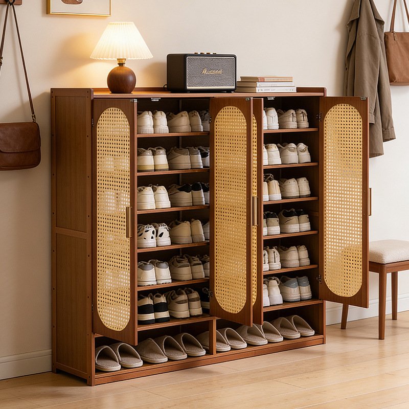 Meerlaagse bamboe schoenenkast - Room Divider Bamboo recensie en prijs