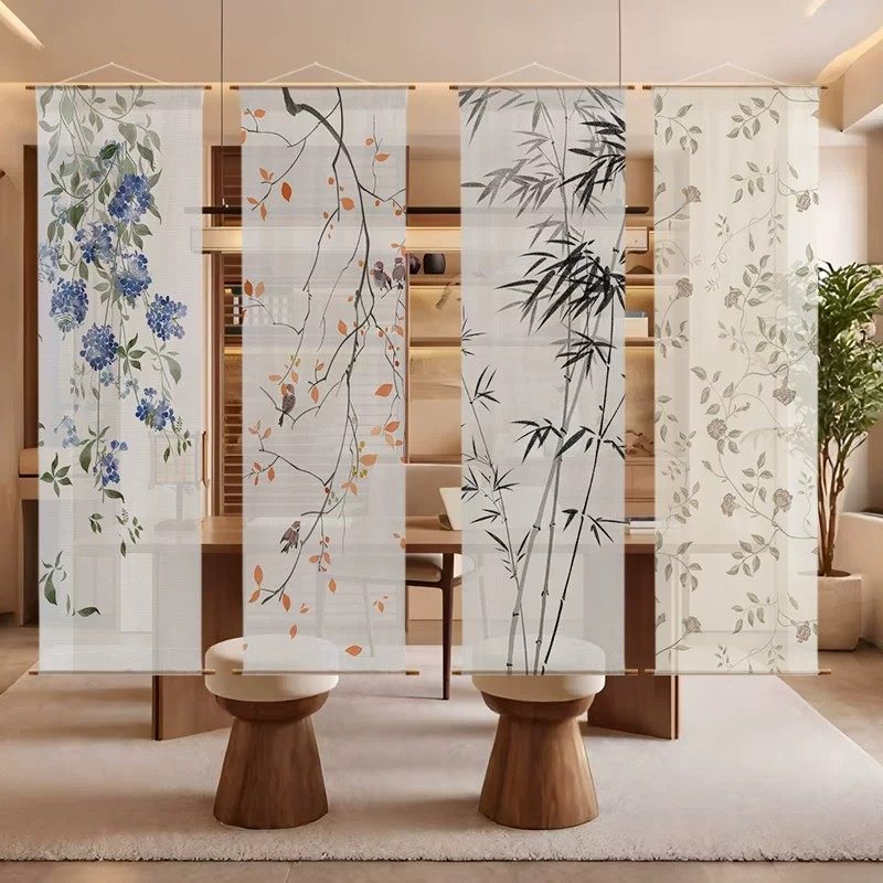 Zen Gauze wanddecoratie – Lich - Room Divider Bamboo recensie en prijs
