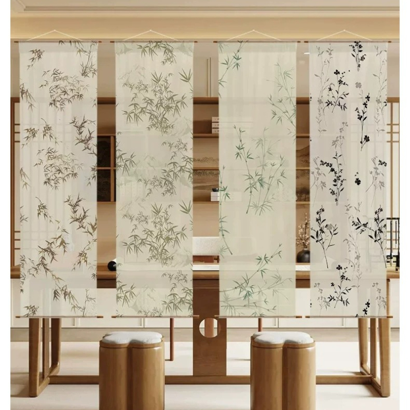 Zen Gauze wanddecoratie – Lich - Room Divider Bamboo recensie en prijs